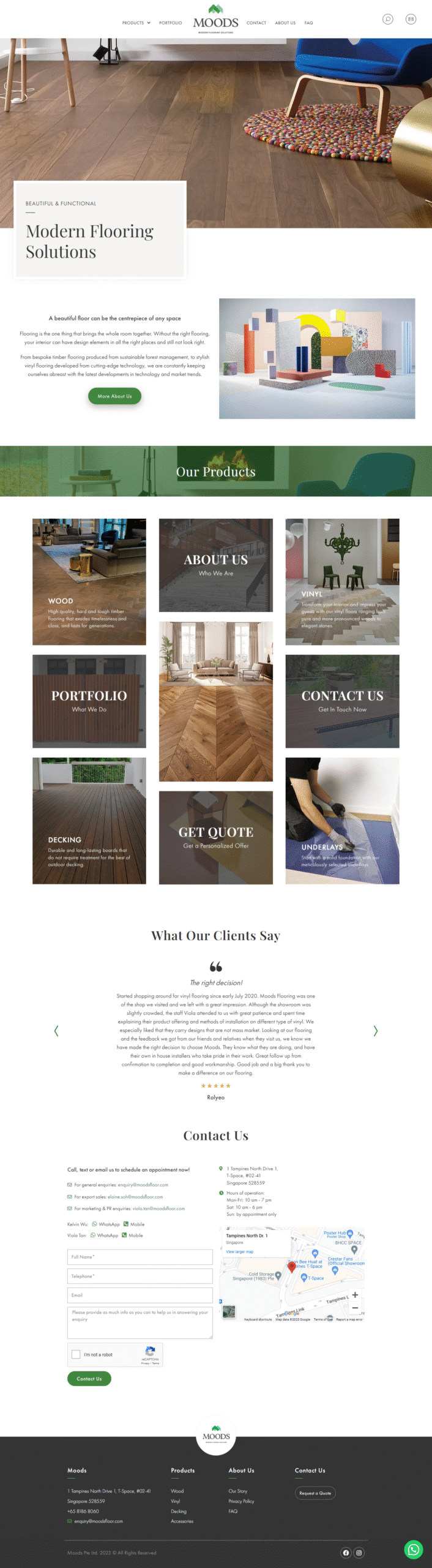 Deking Website